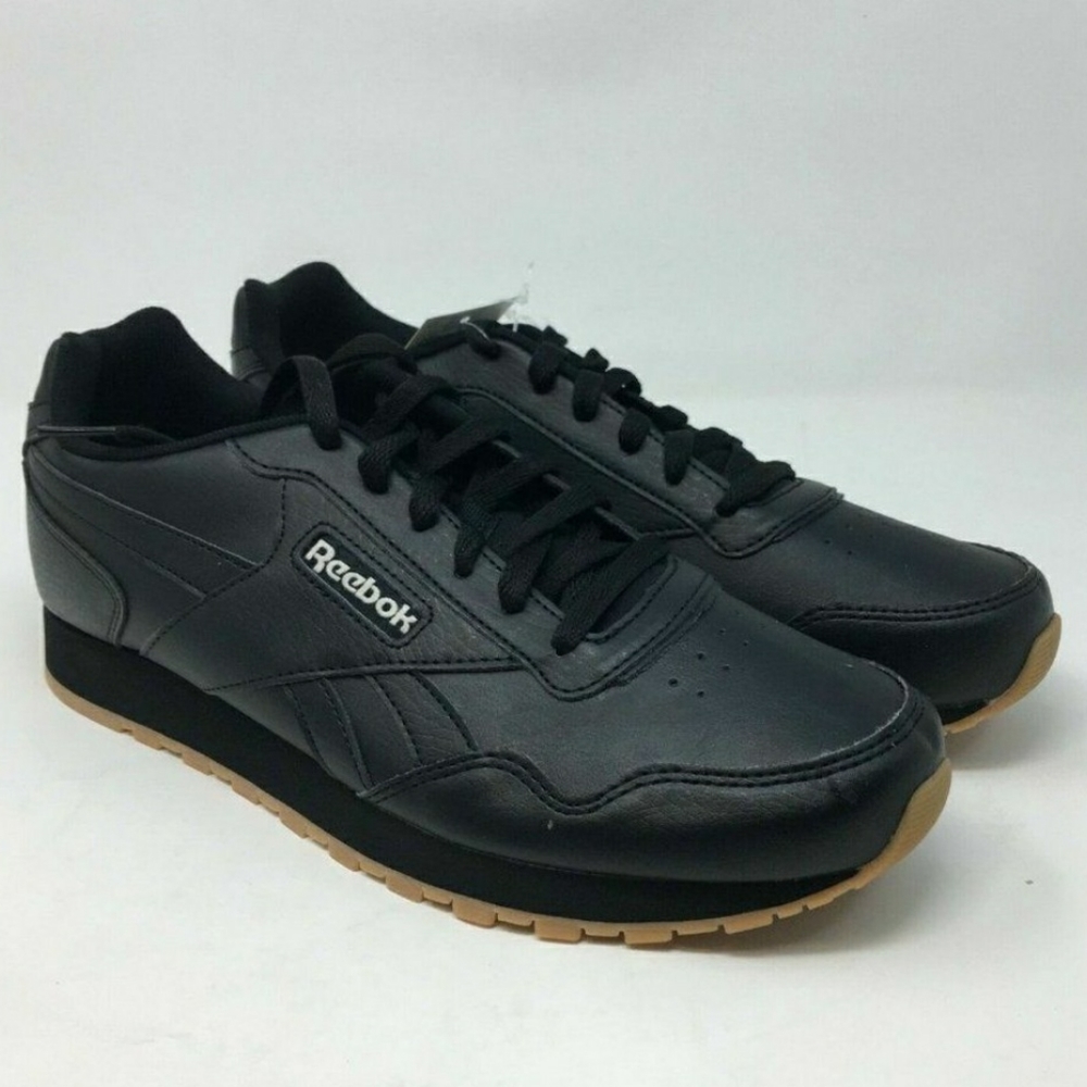 Reebok Men's Sneaker Black Size 12 Classic Harman Run CM9204 Lightweight Durable